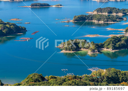 《長崎県》九十九島・佐世保湾に浮かぶ島々 89185697