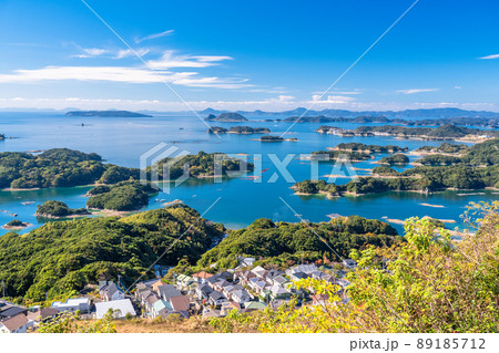 《長崎県》九十九島・佐世保湾に浮かぶ島々 《長崎県》九十九島・佐世保湾に浮かぶ島々 89185712