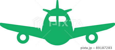 飛行機アイコンイラスト 89187283