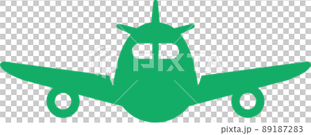 飛行機アイコンイラスト 89187283