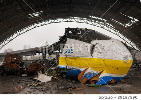 war destroyed on Ukraine airport by russian troops war destroyed on Ukraine airport by russian troops 89187890