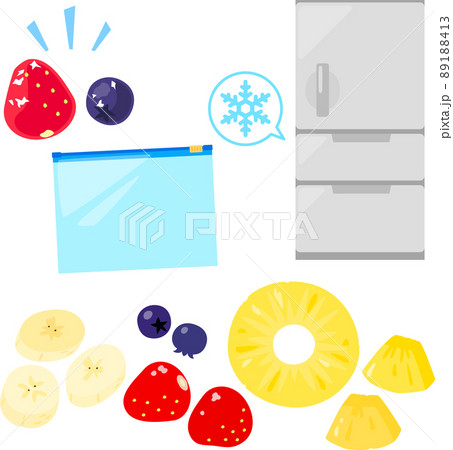 果物の冷凍保存 89188413