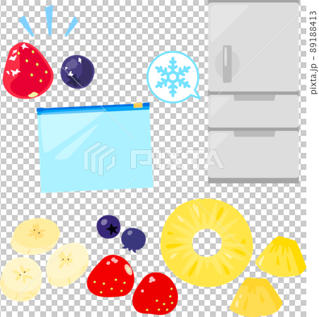 水果冷凍 89188413