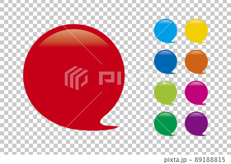 Speech balloon_001 89188815