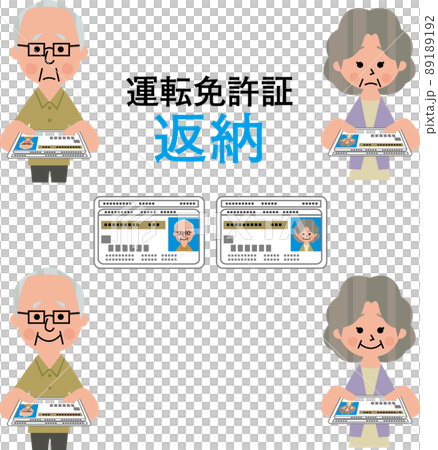 運転免許証返納 89189192