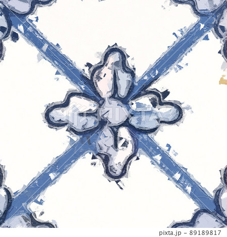 Abstract beautiful mandala tile illustration Abstract beautiful mandala tile illustration 89189817