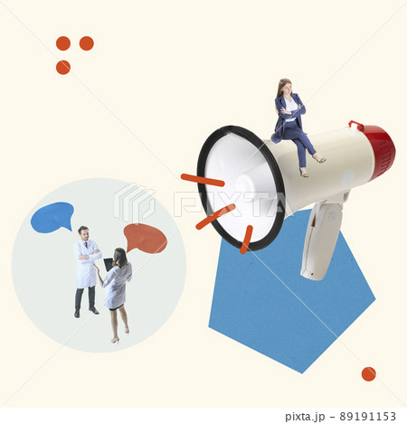 Contemporary art collage. Business people, research department working on new strategy, creating new technological services Contemporary art collage. Business people, research department working on new strategy, creating new technological services 89191153