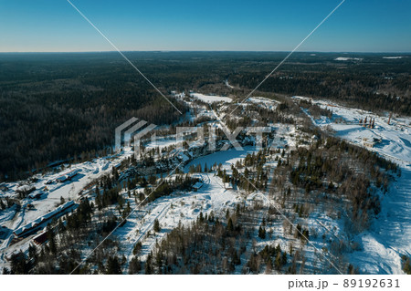 Ruskeala Mountain Park, a regional park - is a rural locality of Sortavala in the Republic of Karelia, Russia 89192631