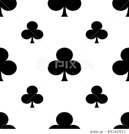 Card suit background Seamless pattern Poker suits 89192811
