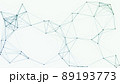 connected dots - simple abstract background, digital illustration 89193773