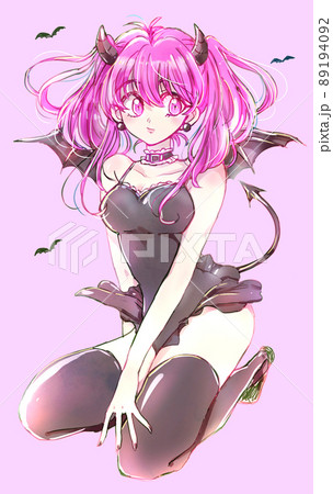 小悪魔風の女性 89194092
