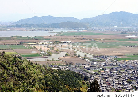 八幡山城跡から東の眺め 八幡山城跡から東の眺め 89194347
