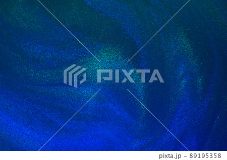 Abstract detailed blue glitter particles flow with undulations and shine. Abstract detailed blue glitter particles flow with undulations and shine. 89195358