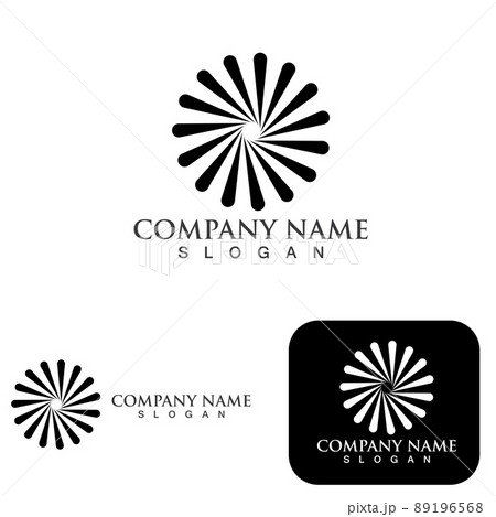 vortex vector illustration icon 89196568