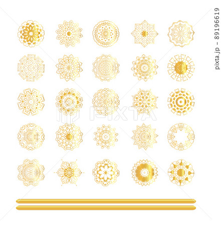 Abstract golden ornament Abstract golden ornament 89196619