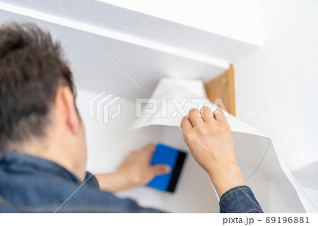 リフォーム　DIY　印刷化粧フィルム施工　ダイノックシート 89196881