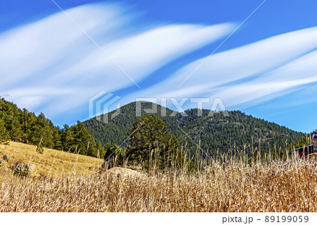 Landscape with mountains  in Colorado. 89199059