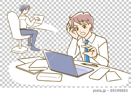 助けが必要な新入社員 89199883