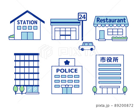 建物の外観 2色 セット3 建物の外観 2色 セット3 89200872