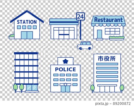 建物の外観 2色 セット3 建物の外観 2色 セット3 89200872