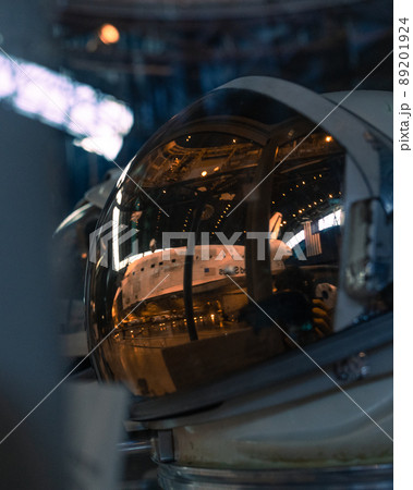 Astronaut Helmet with Reflection at the National Air and Space Museum Astronaut Helmet with Reflection at the National Air and Space Museum 89201924