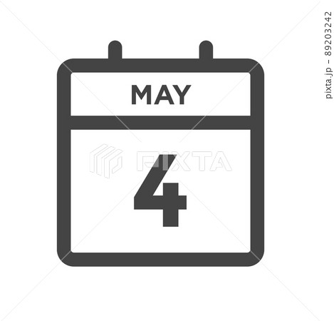 May 4 Calendar Day or Calender Date for Deadlines or Appointment 89203242