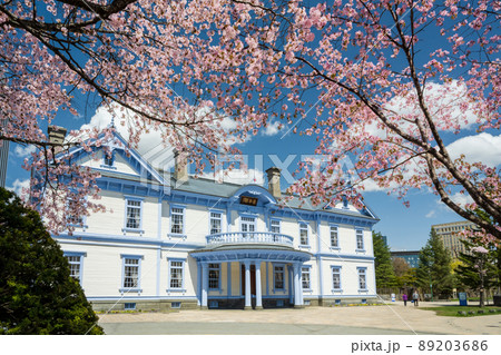 桜と豊平館(札幌中島公園)_7249 桜と豊平館(札幌中島公園)_7249 89203686