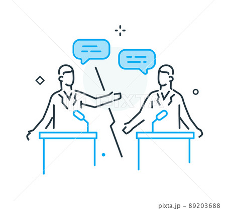 election race, candidates, electorate, democracy 89203688