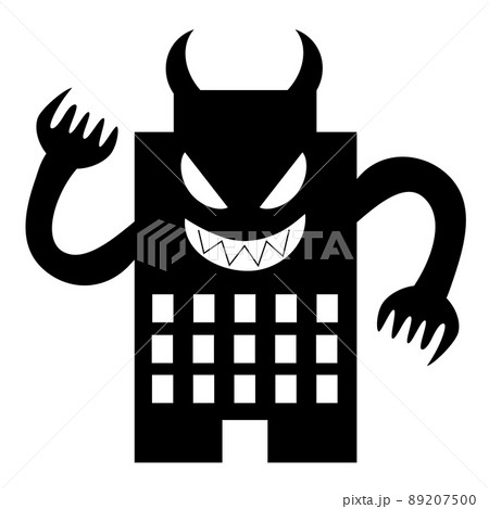 ブラック企業のイメージ。 89207500