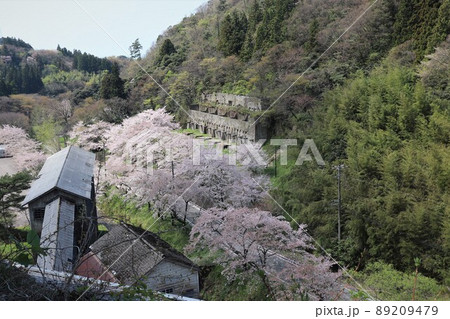 佐渡金山の粗砕場　重要文化財　産業遺産　佐渡島　新潟県 89209479