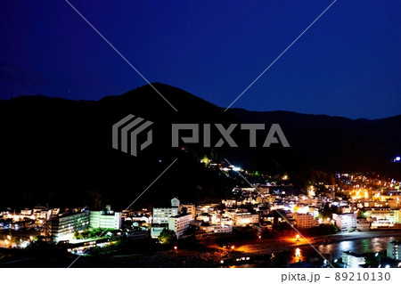 下呂温泉の夜景 下呂温泉の夜景 89210130