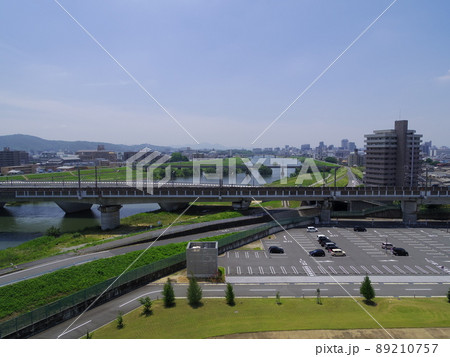 岡山市心臓病センター榊原病院より望む南側の風景 89210757