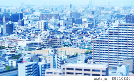 堺東駅周辺　ジオラマ風 89210836