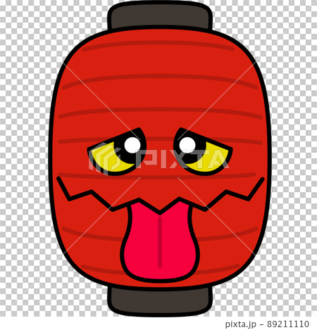 Illustration of a lantern ghost (with outline) Illustration of a lantern ghost (with outline) 89211110