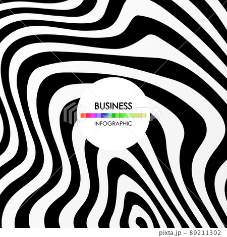 Business infographic. Presentation with elements of graph, diagram with steps, processes. Vector template diagram for creative business concept, banner, workflow layout 89211302