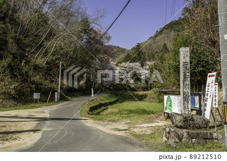 石上布都魂神社　参道　岡山県赤磐市 89212510