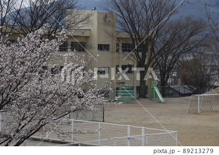cherry blossom and school / 満開の桜と学校の校舎(望遠ズーム) cherry blossom and school / 満開の桜と学校の校舎(望遠ズーム) 89213279