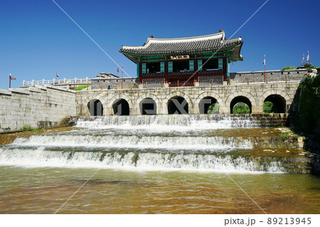 風景 城 水原華城 89213945