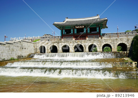 風景 城 水原華城 89213946