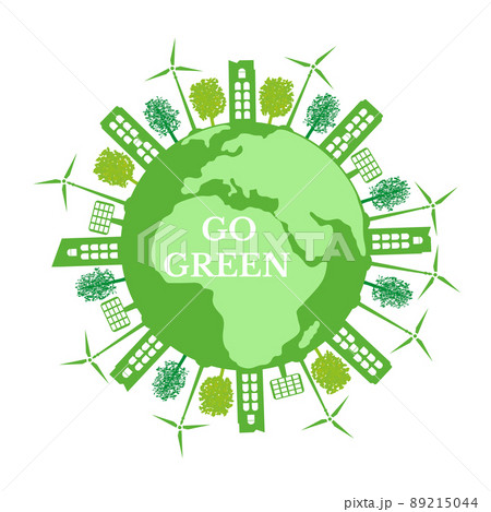 Ecology concept and environment conservation. 89215044