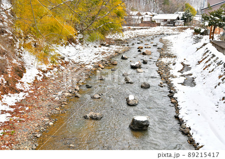 南相木川／南相木村役場付近(長野県南相木村)【2022.3】 89215417