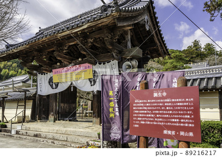 誕生寺　山門　岡山県久米南町 89216217