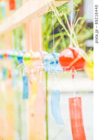 風鈴 カラフル 89216440