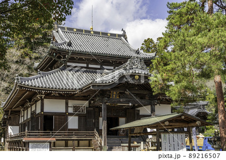誕生寺 本堂(御影堂) 岡山県久米南町 誕生寺 本堂(御影堂) 岡山県久米南町 89216507