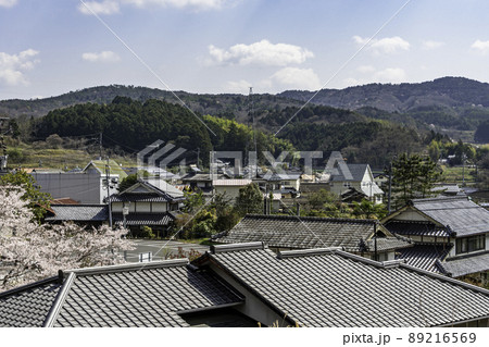 誕生寺周辺の町並み 岡山県久米南町 誕生寺周辺の町並み 岡山県久米南町 89216569
