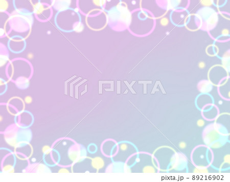 ネオンカラーの美しいピンボケ背景 ネオンカラーの美しいピンボケ背景 89216902