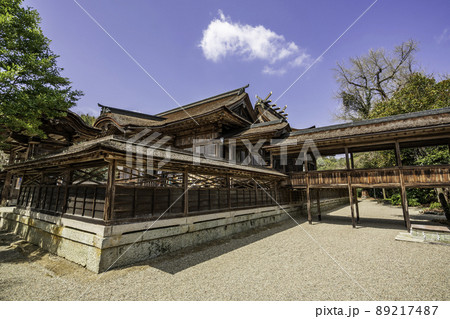 中山神社 社殿 岡山県津山市 中山神社 社殿 岡山県津山市 89217487