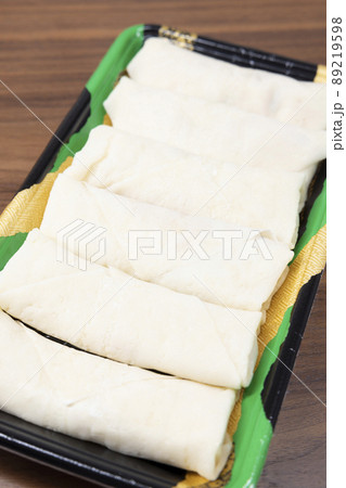 焼く前の生春巻 焼く前の生春巻 89219598