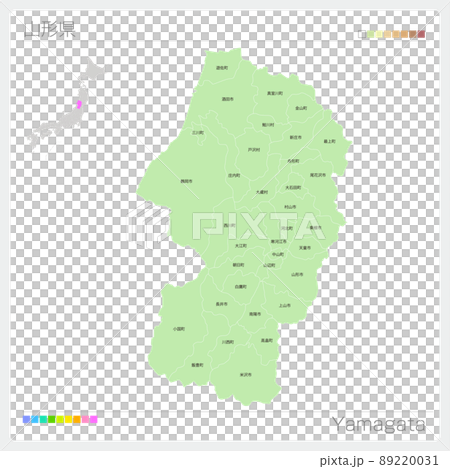 Yamagata Map 89220031