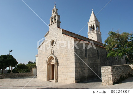 Church of Saint Roch in Lumbarda, Croatia Church of Saint Roch in Lumbarda, Croatia 89224307